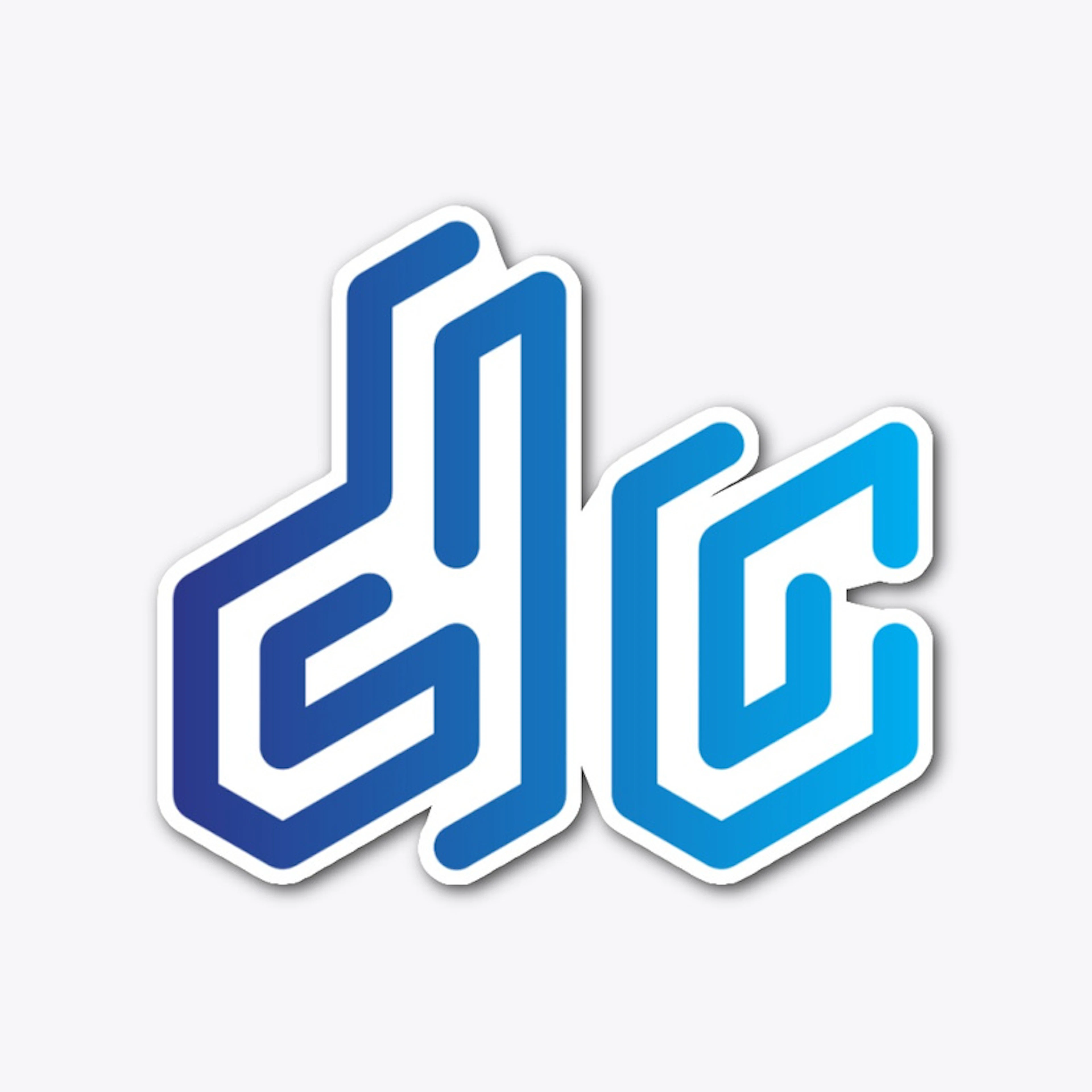 DC Logo Sticker